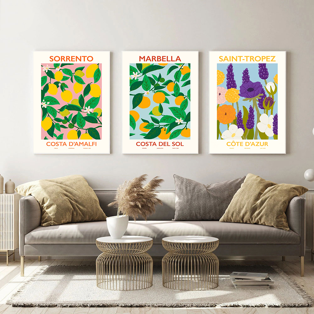 Plant Jackfruit - Fruit Lemon Orange Prints Posters Plants