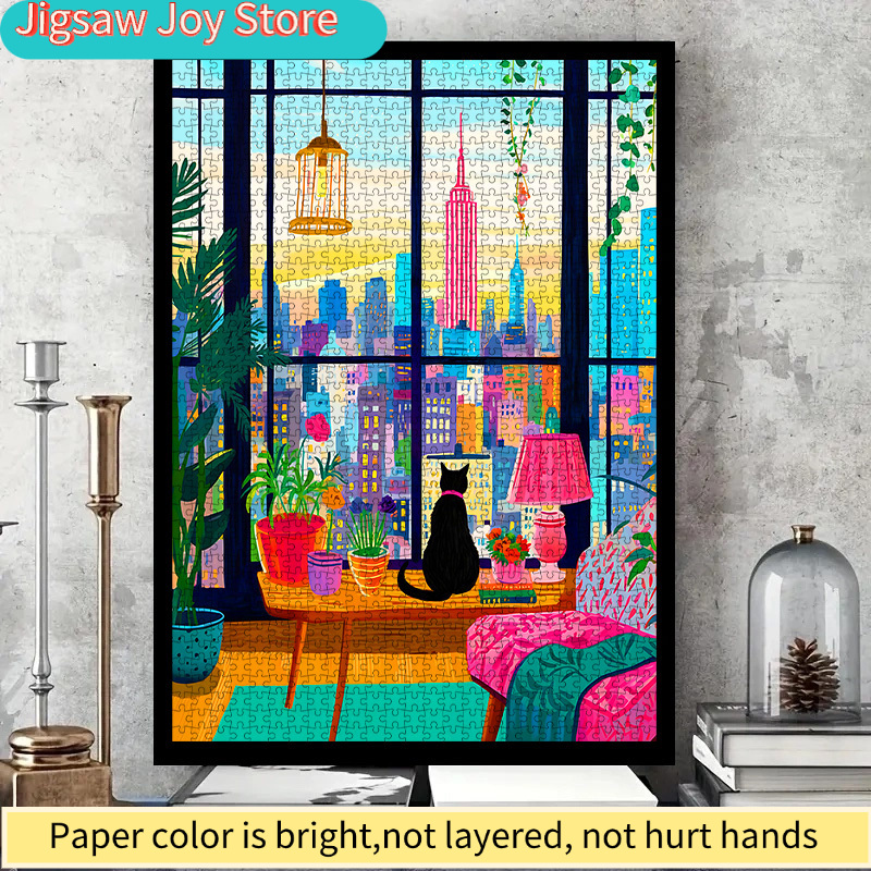 DIY Paper Puzzle, New York Cit – Plant Parent Free Bewertung und Preis