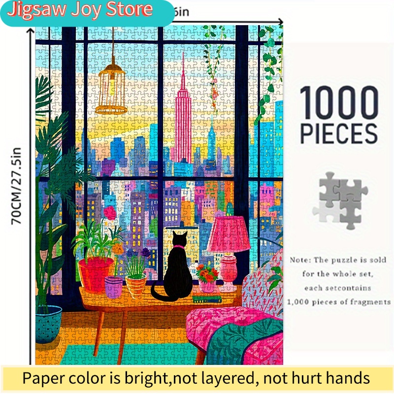 DIY Paper Puzzle, New York Cit – Plant Parent Free Bewertung und Preis