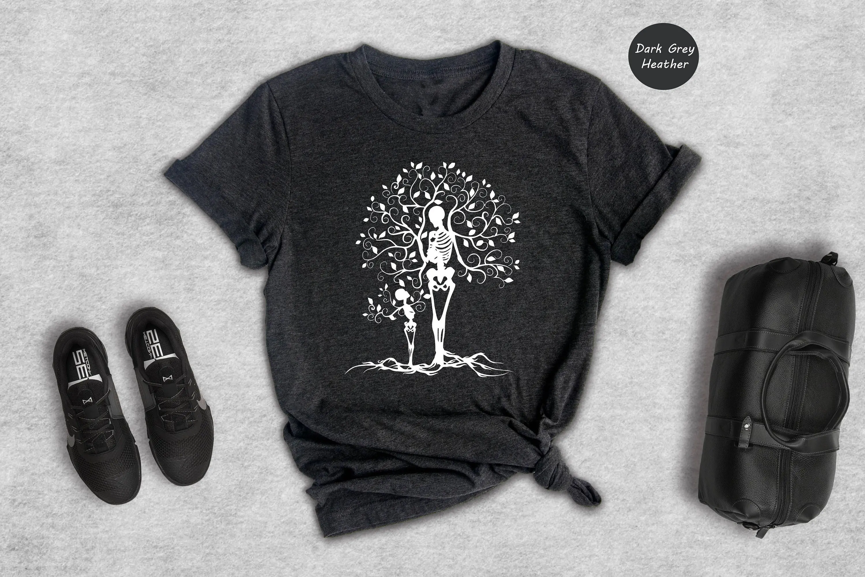 Skeleton Parent Tree T Shirt P – Plant Parent Free Bewertung und Preis