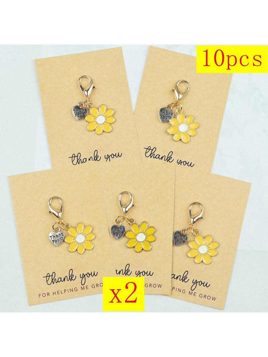 Enamel Daisy Keychains With Th – Plant Parent Free Bewertung und Preis