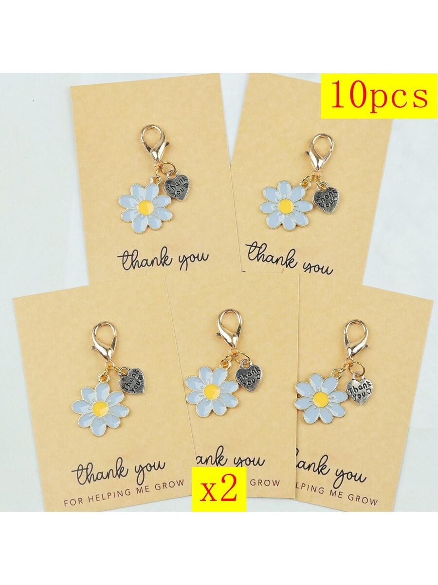 Enamel Daisy Keychains With Th – Plant Parent Free Bewertung und Preis