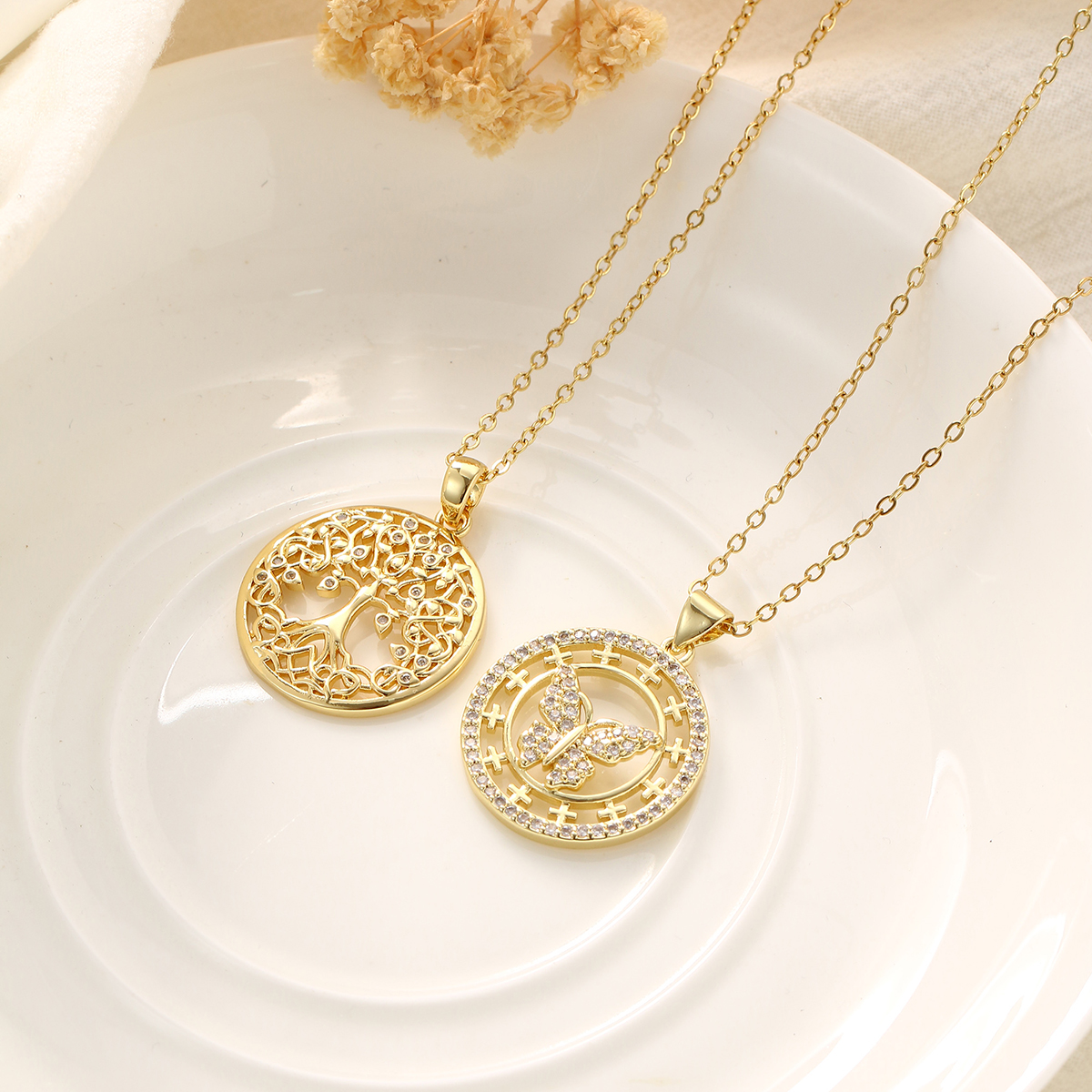 Fashion Tree of Life Necklace  – Plant Parent Free Bewertung und Preis