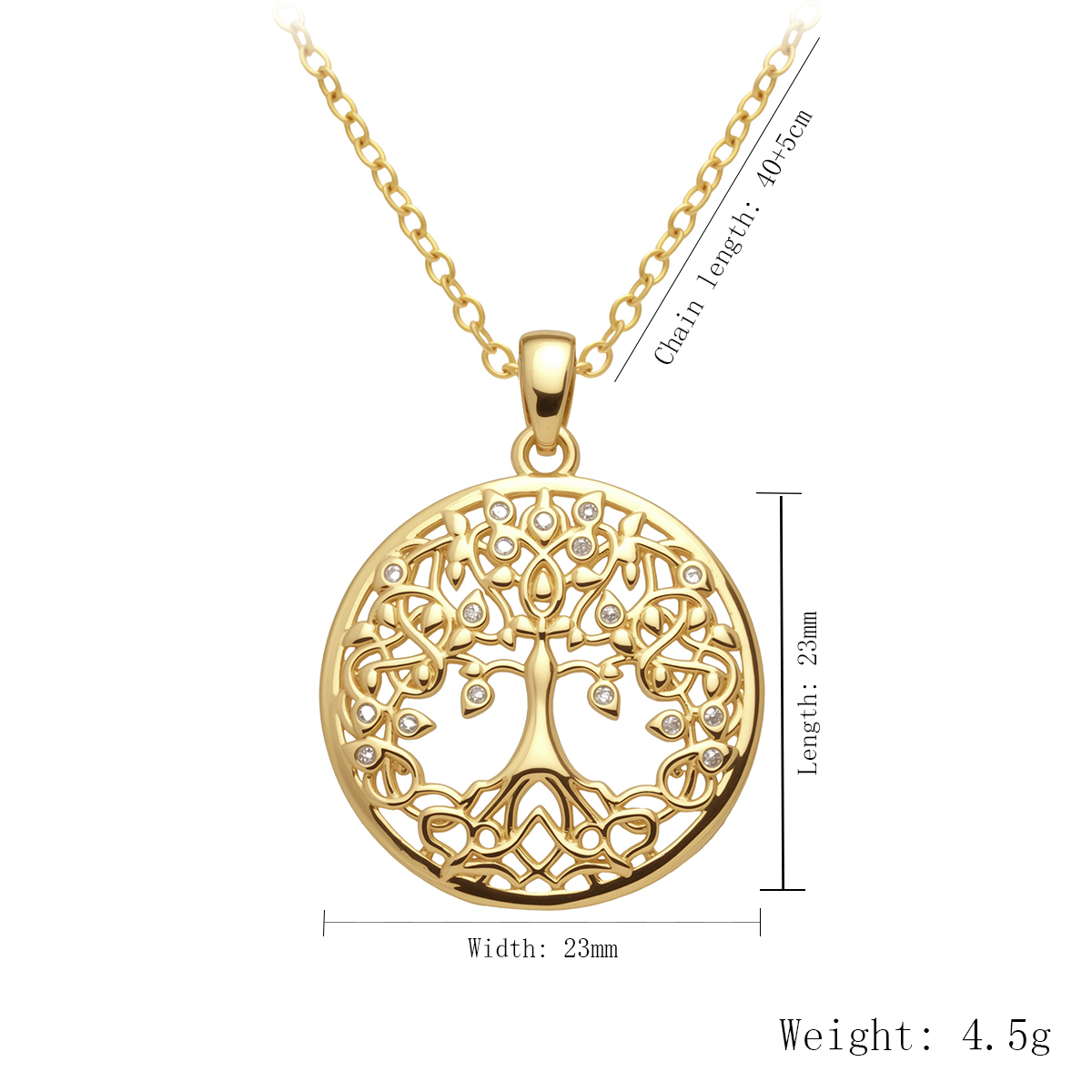 Fashion Tree of Life Necklace  – Plant Parent Free Bewertung und Preis
