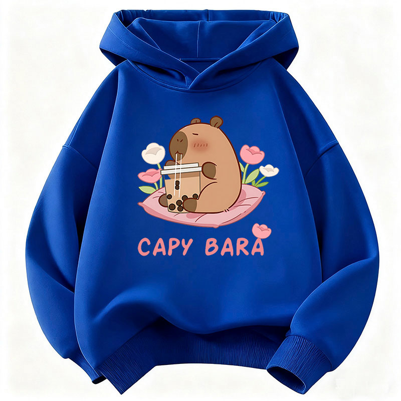 Kawaii Capybara Drinking Juice – Plant Parent Hoodie Bewertung und Preis