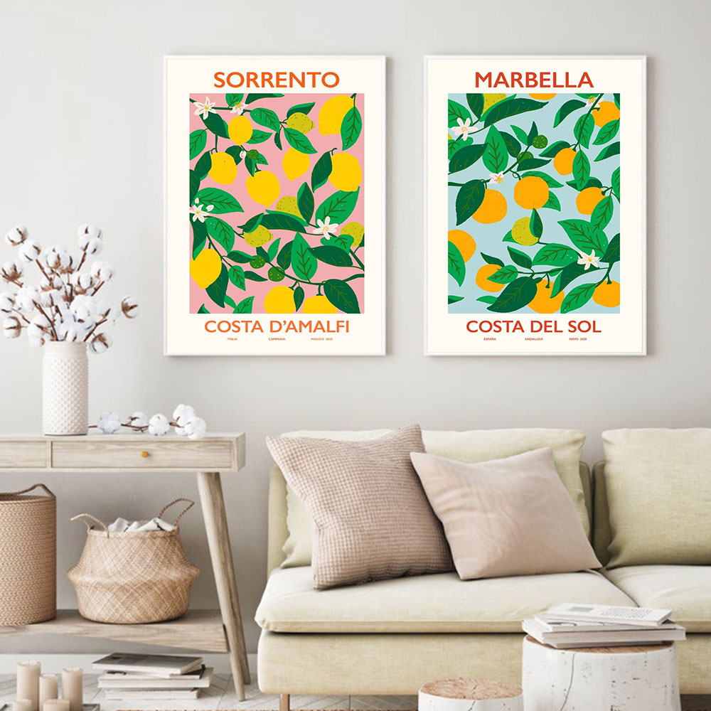 Fruit Lemon Orange Prints Post – Plant Jackfruit Bewertung und Preis