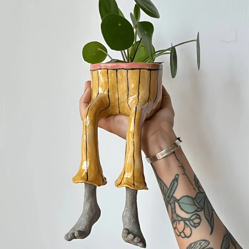Whimsical Resin Leggy Planter  – Plant Parent Free Bewertung und Preis