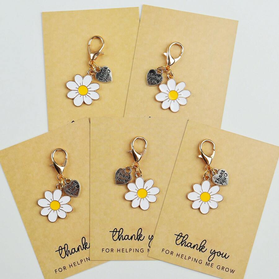 Enamel Daisy Keychains With Th – Plant Parent Free Bewertung und Preis