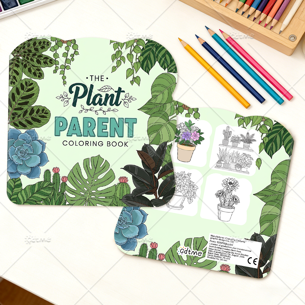 THE Plant PARENTE Coloring Boo – Plant Parent Free Bewertung und Preis