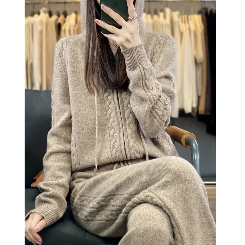 Women's Pure Cashmere Hooded C – Plant Parent Hoodie Bewertung und Preis