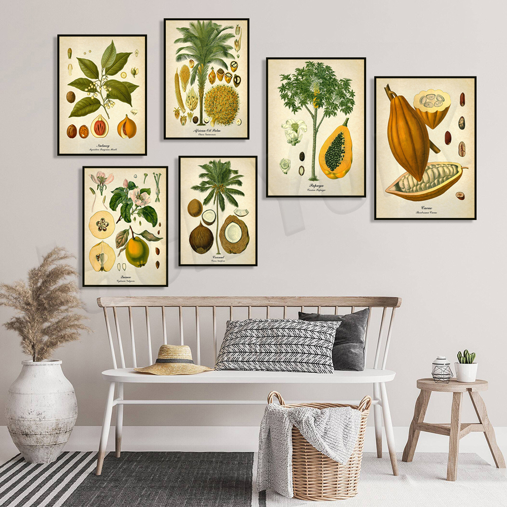 Vintage botanical poster, palm – Plant Jackfruit Bewertung und Preis